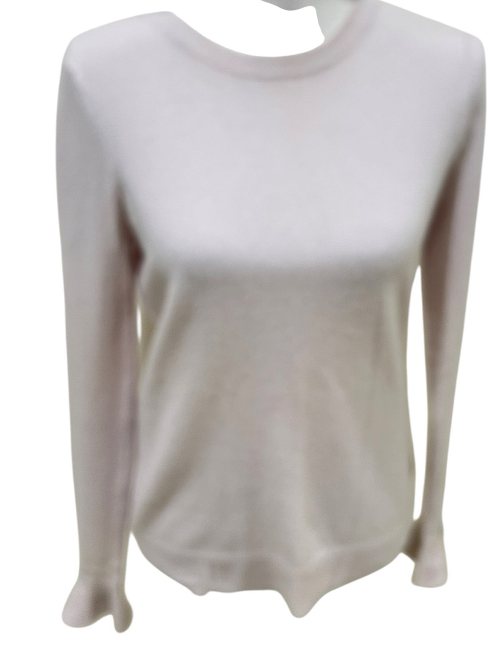 In Cashmere Pale Pink 100% cashmere Crewneck lightweight Sweater size small